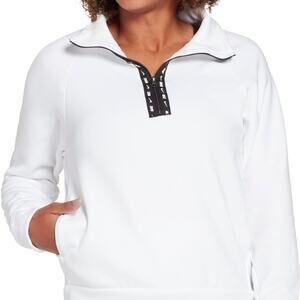 Nike All Time Half Zip Therma Loose Fit White S